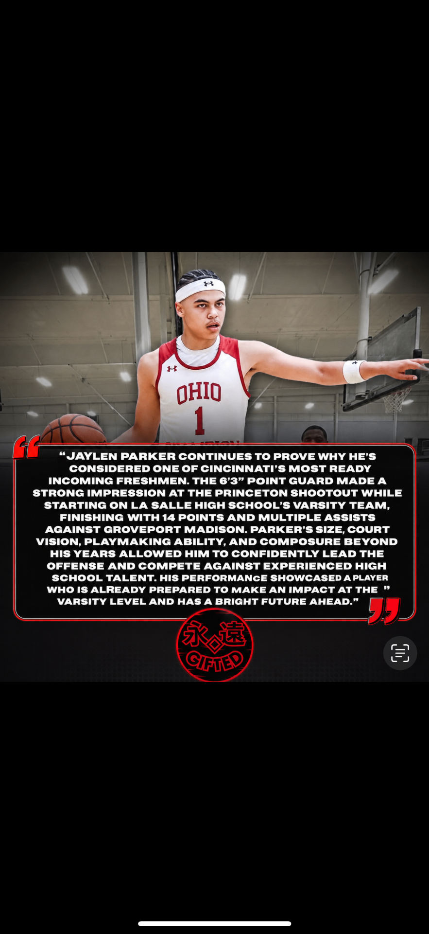 Jaylen Parker — Cincinnati's Most Ready Freshman