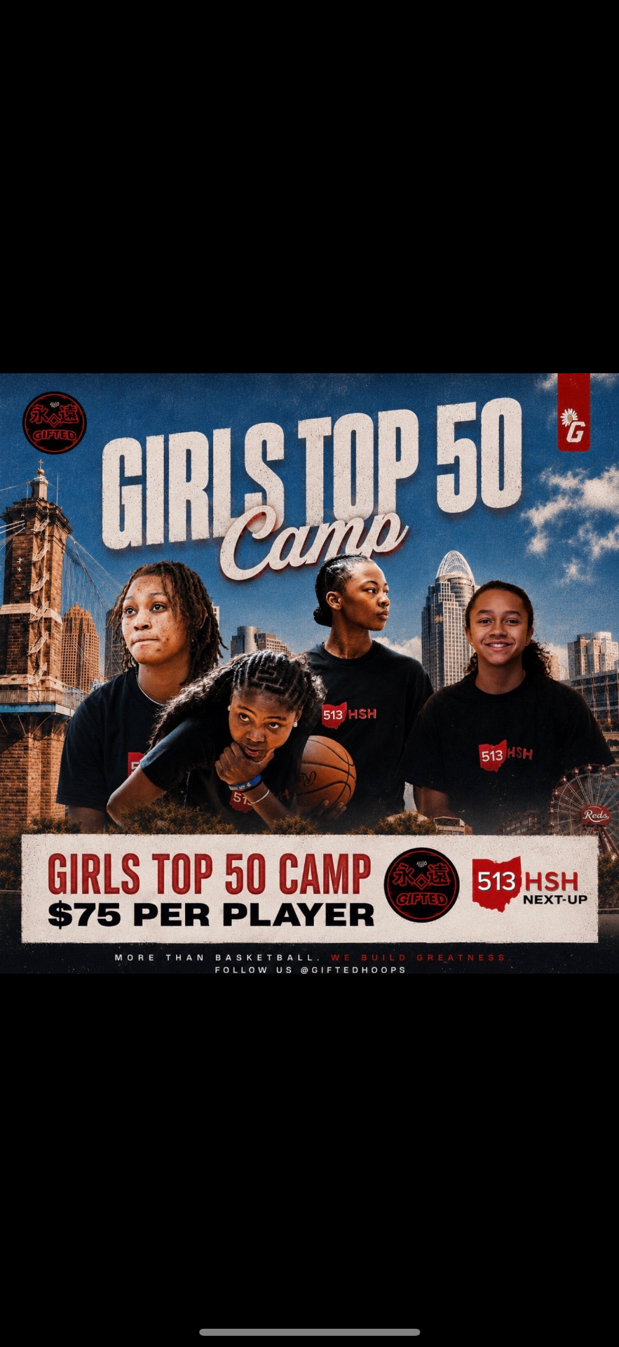Girls Top 50 Camp